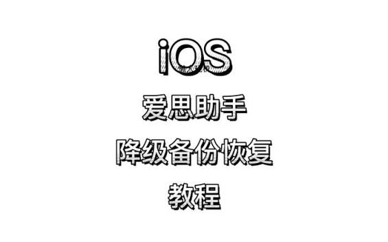2026 爱思助手 iOS 18/19 降级保资料全攻略：一招修改描述文件，完美恢复核心数据！