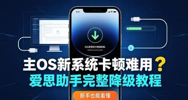 爱思助手怎么降级系统