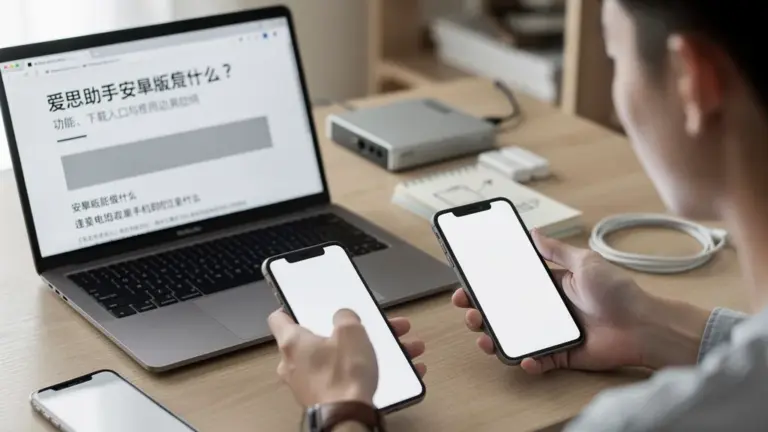 爱思助手安卓版是什么？功能、下载入口与使用边界说明