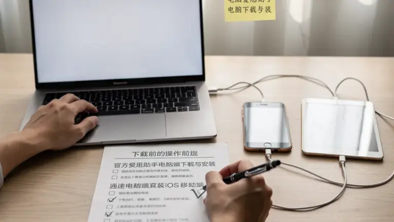 官方爱思助手下载：电脑端获取与 iOS 移动端安装步骤